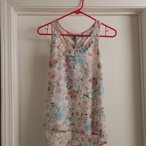 Floral tank top